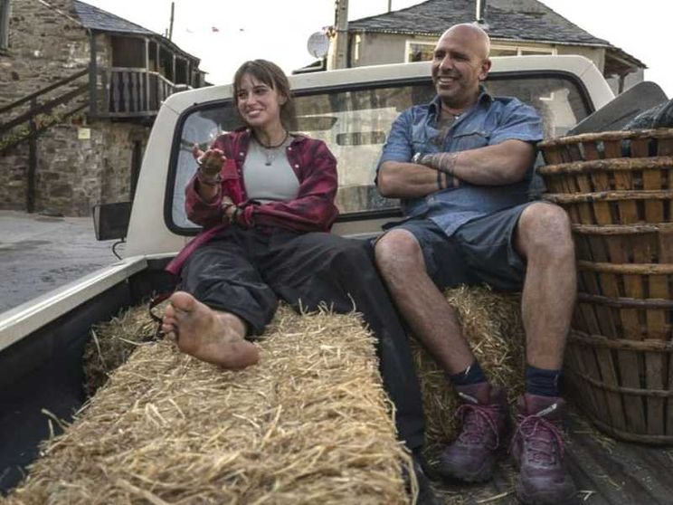 Una scena del film di Checco Zalone “Buen camino”