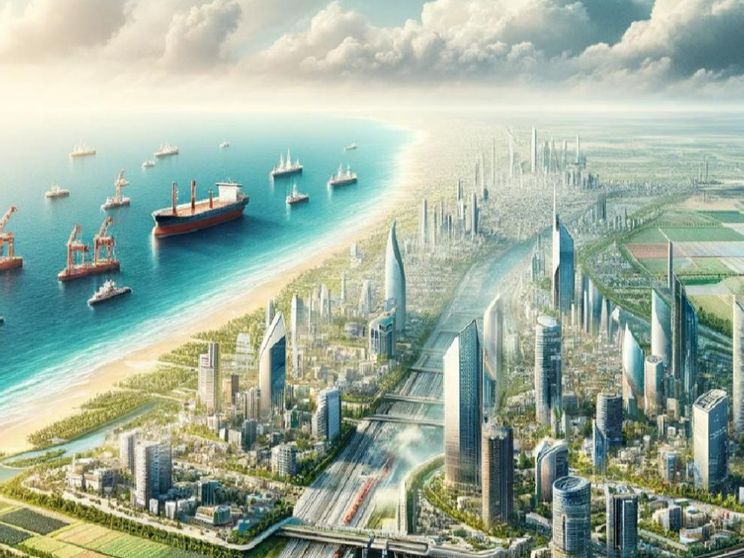 Nelle immagini alcune delle illustrazioni contenute nel progetto “Great” che scommette sul trasferimento di quasi un quarto dei residenti e la realizzazione di edifici residenziali e alberghieri di lusso da offrire agli stranieri a Gaza