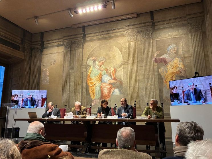 Un momento dell'incontro all'Istituto Sturzo sul Csm. Foto Angelo Picariello