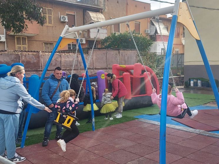 I risarcimenti da cause per l'ex Ilva
diventano spazi gioco per bimbi