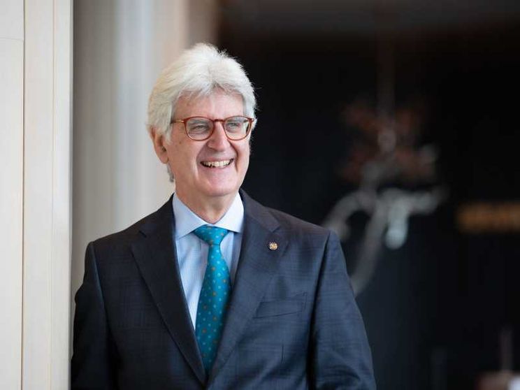 Il presidente internazionale del Rotary Francesco Arezzo