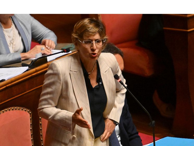 La senatrice Giulia Bongiorno. Ansa/Maurizio Brambatti