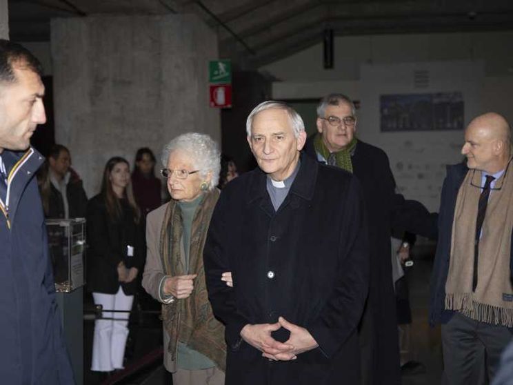 Zuppi e Segre insieme al Binario 21. «Senza memoria si resta smarriti»