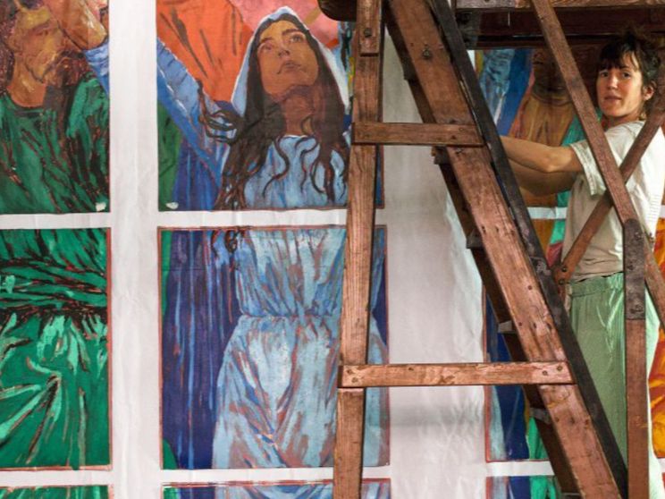 Claire Tabouret: «Ecco le mie vetrate per Notre-Dame»