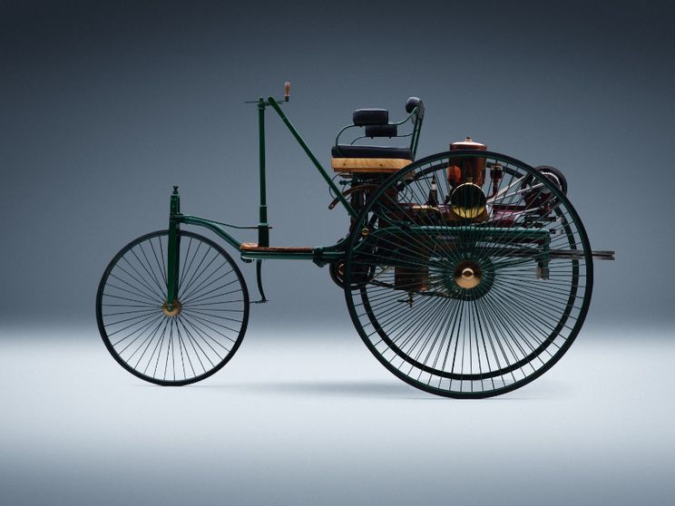 La Benz Patent-Motorwagen del 1886, la prima auto con motore a scoppio della storia