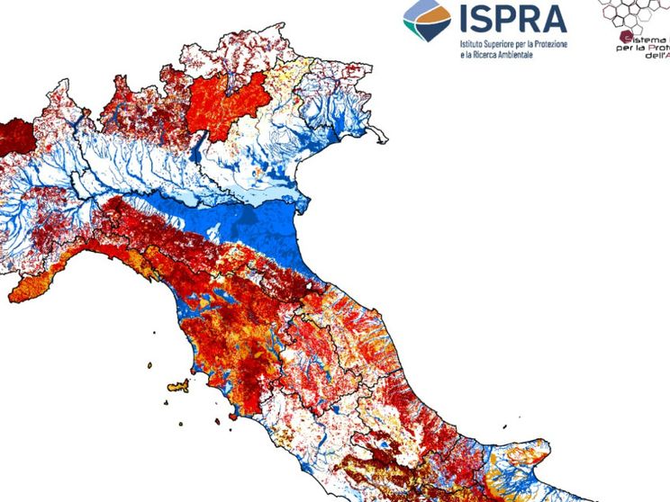 La cartina del dissesto
