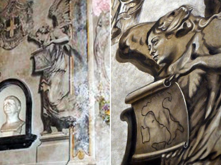 Il caso del cherubino col volto della Meloni in una chiesa a Roma. Indagine del Vicariato