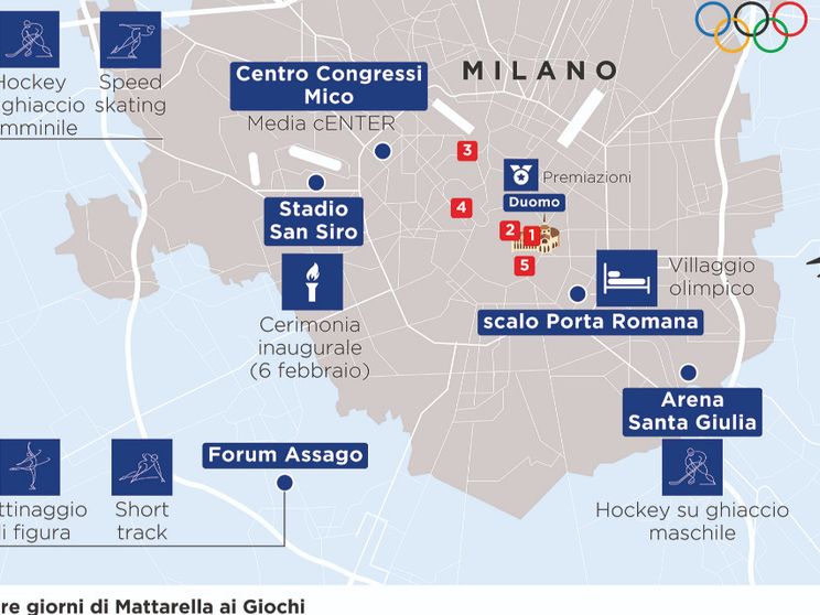 Zone rosse, vie chiuse al traffico e sicurezza: così Milano accoglierà la fiaccola