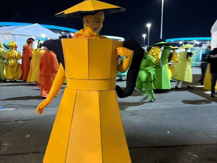 «Io moka gialla e mio marito un paparazzo, così abbiamo impersonato l’Italia migliore»