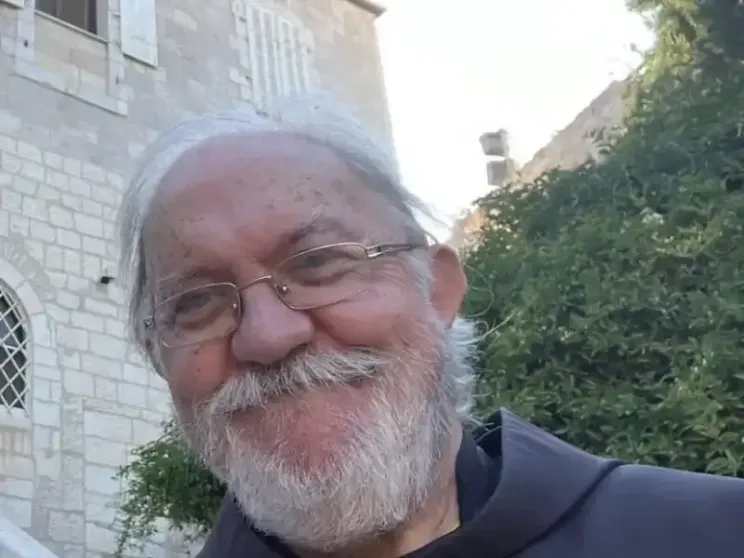 Il francescano padre Vittorio Bosello, morto in Terra Santa all'età di 75 anni