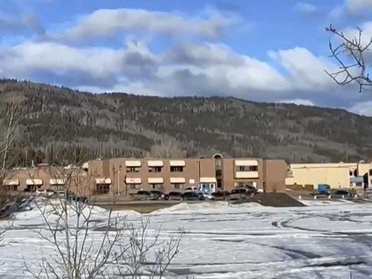 La scuola secondaria a  a Tumbler Ridge dove è avvenuta la sparatoria