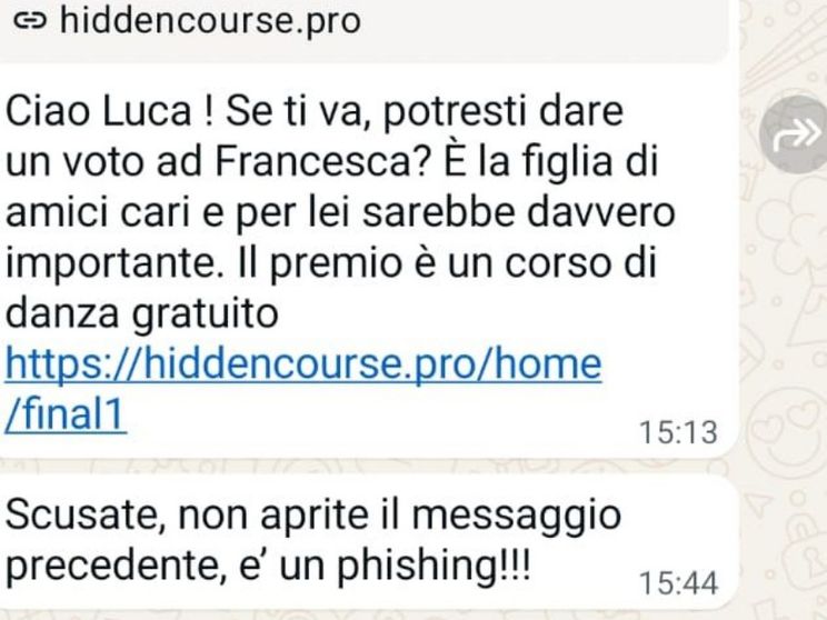 "Potresti votare mia nipote?": come funziona il Ghost Pairing, la truffa virale su Whatsapp