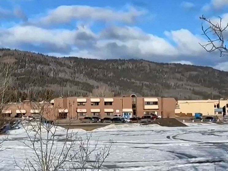 La scuola secondaria a  a Tumbler Ridge dove è avvenuta la sparatoria