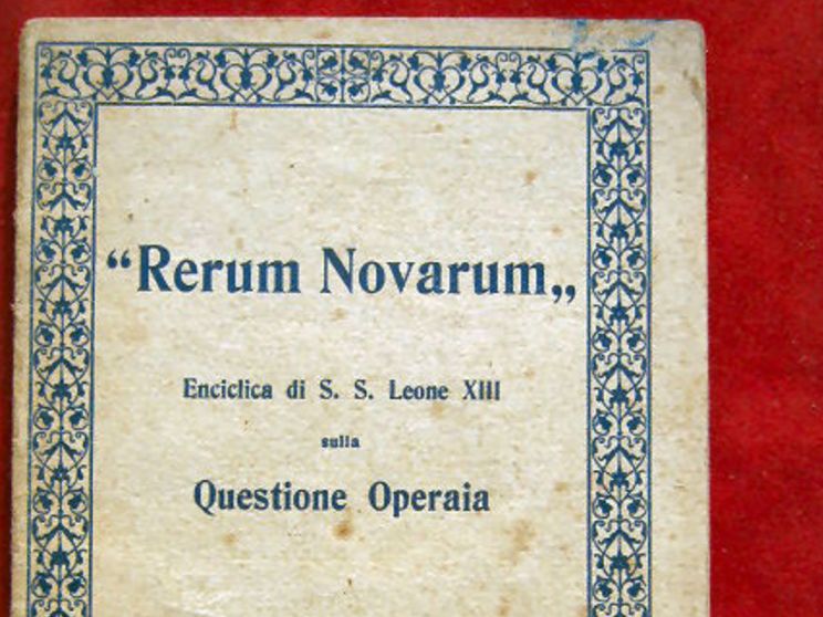 Nella Rerum Novarum le premesse di una Chiesa al passo con i tempi