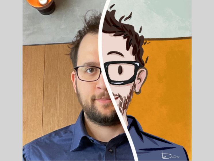 Le strisce di Luca, che cerca d'essere padre ogni giorno (anche sui social)