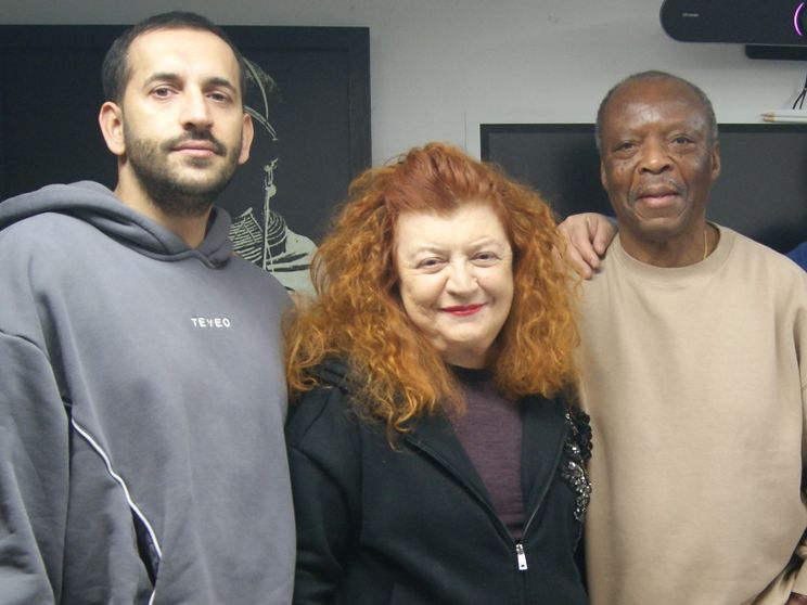 Musli Alievski, Maria Cristia Cecchini e a destra Jerome Sulubani