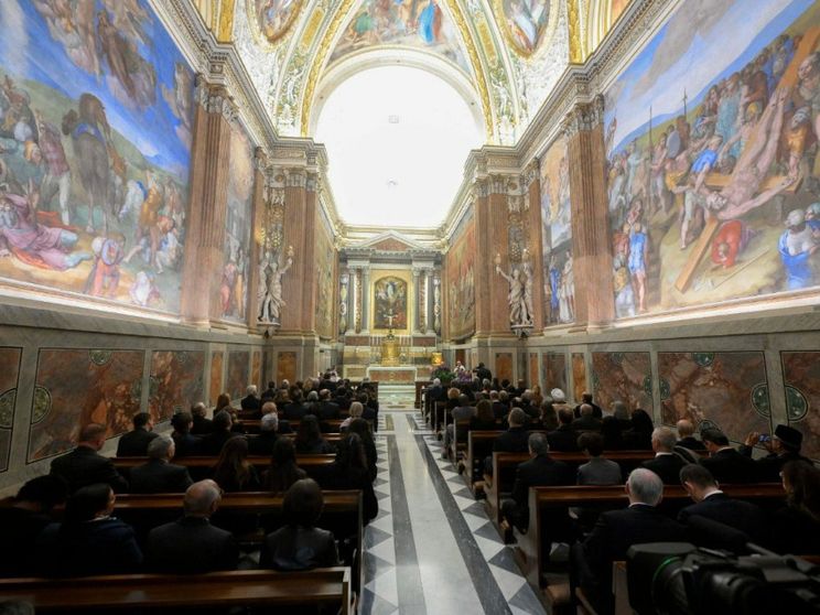 Un monaco trappista per gli Esercizi spirituali con il Papa