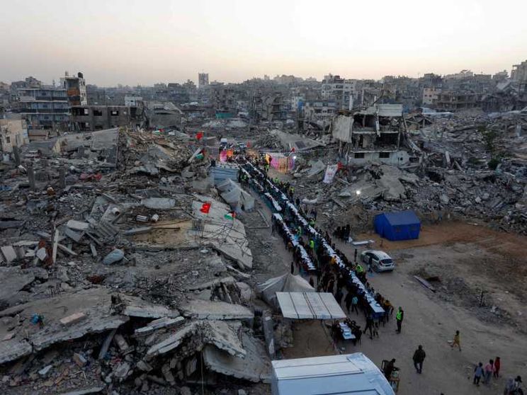 Il Ramadan di Gaza tra me macerie