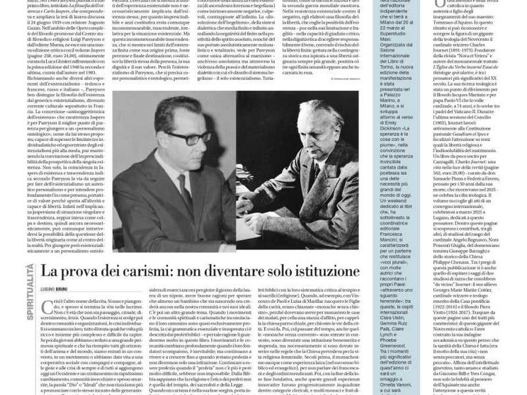 Pareyson e Jaspers, dall’ego alla libertà