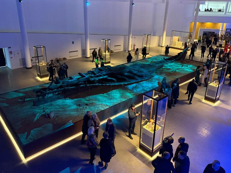 La nave greca scoperta a Gela ha trovato la sua casa