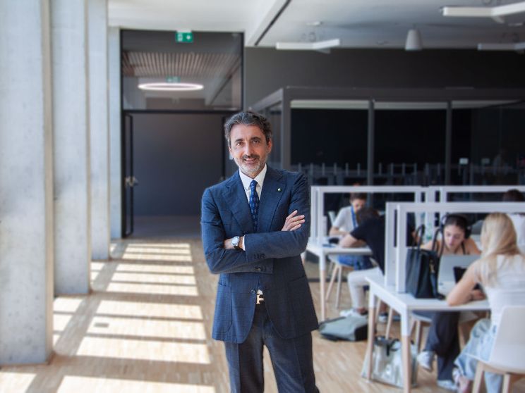 Il rettore dell'università Campus Bio-Medico di Roma, Rocco Papalia