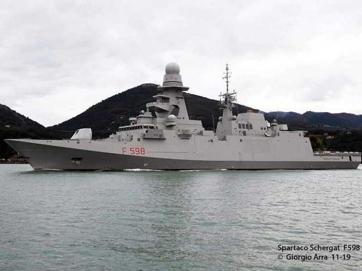 La fregata anti-missile della Marina militare italiana che potrebbe essere inviata a difesa di Cipro