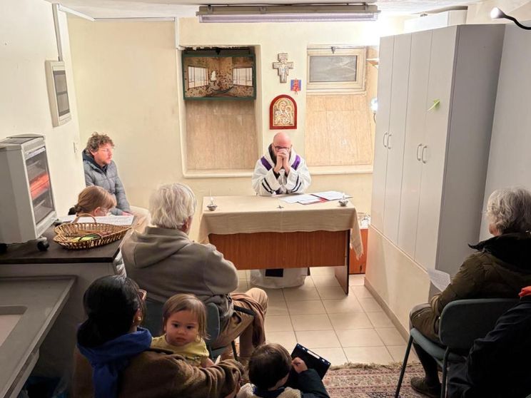 La Messa sotto la chiesa dei Santi Simeone e Anna