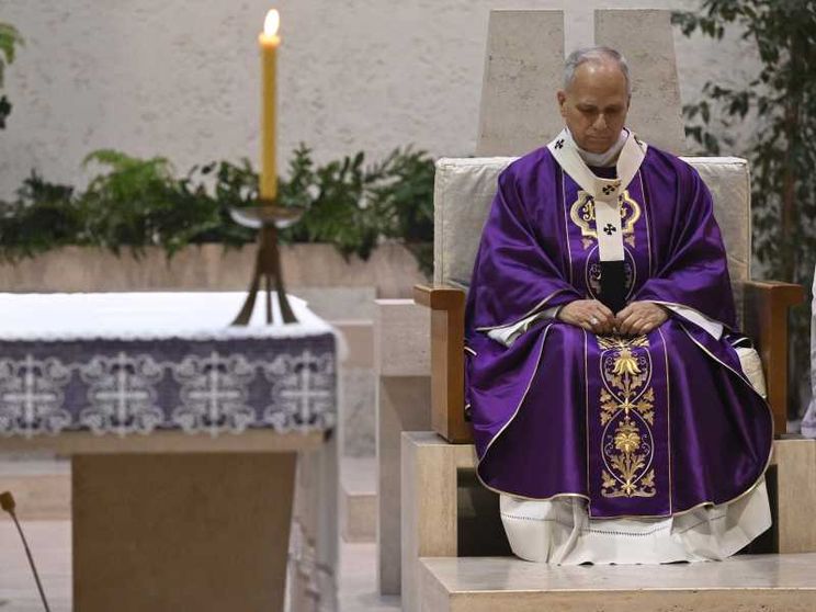 Il Papa durante la Messa presieduta nella parrocchia di Santa Maria della Presentazione