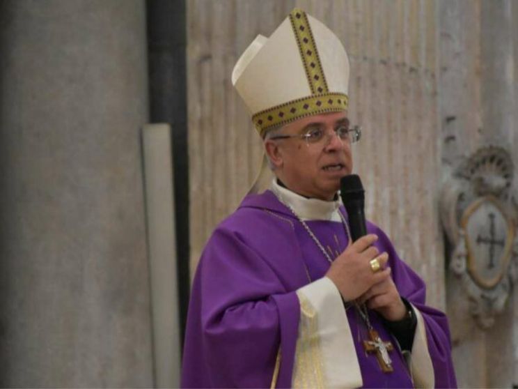 L'arcivescovo di Catania Luigi Renna