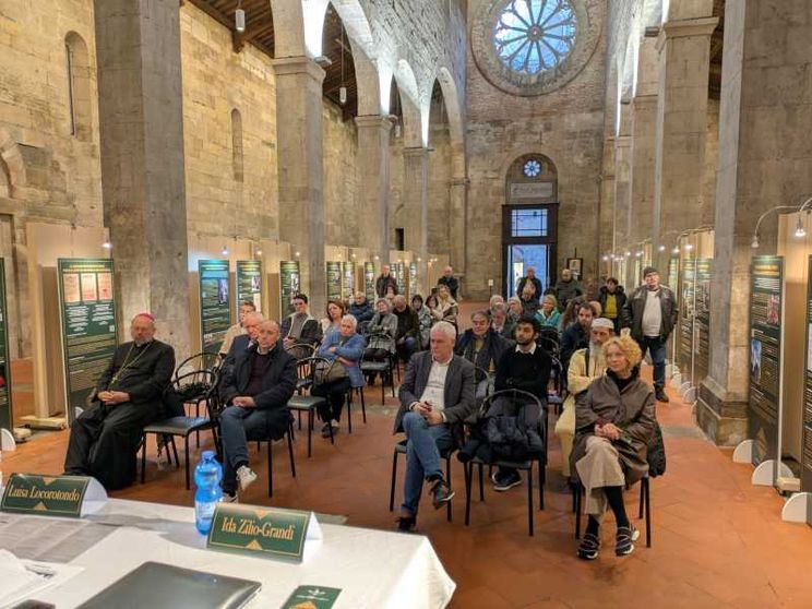 L'inaugurazione della mostra "Coranica" a Lucca