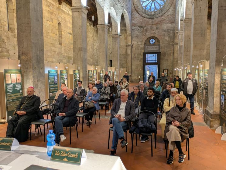 L'inaugurazione della mostra "Coranica" a Lucca