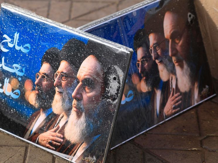 I ritratti delle Guide supreme iraniane
