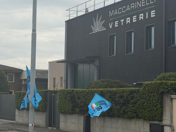 La sede delle vetrerie Maccarinelli