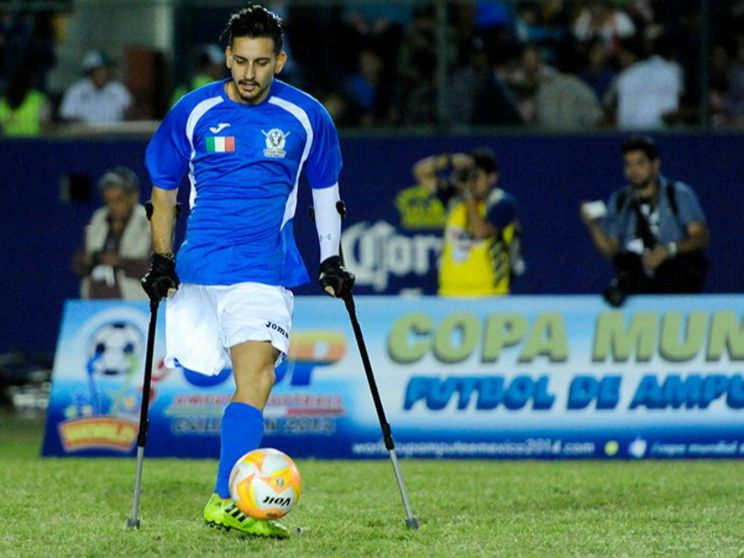 Arturo il motivatore: una gamba in meno, ma molto in più