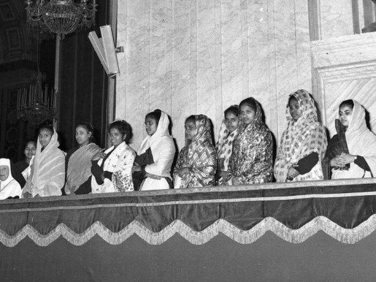 Alcune delle donne presenti al Concilio Vaticano II. La foto è del 16 novembre 1964