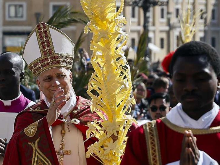 Il Papa e il grido per «i cristiani del Medio Oriente che non possono vivere la Settimana Santa»