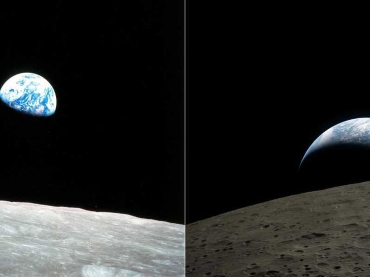 La Luna e due foto: dall’alba del 1968 al tramonto  del 2026