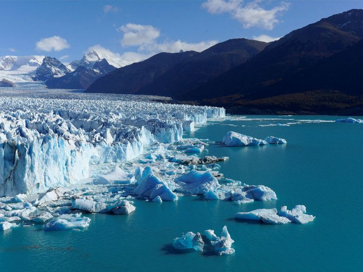 Il Perito Moreno, in Argentina