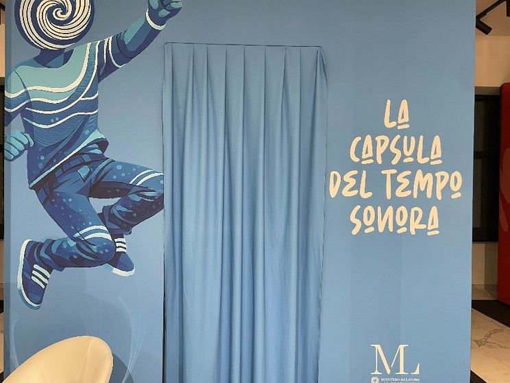 La stanza della "confessione anonima" dove i giovani hanno potuto parlare liberamente dei propri problemi