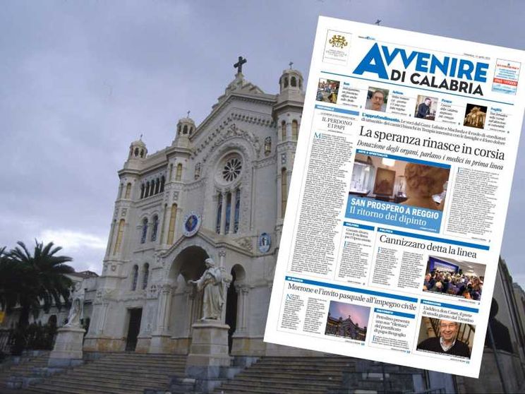 Domenica in edicola su Avvenire di Calabria: la Misericordia e la speranza, la donazione degli organi, Cannizzaro e Corrado Alvaro