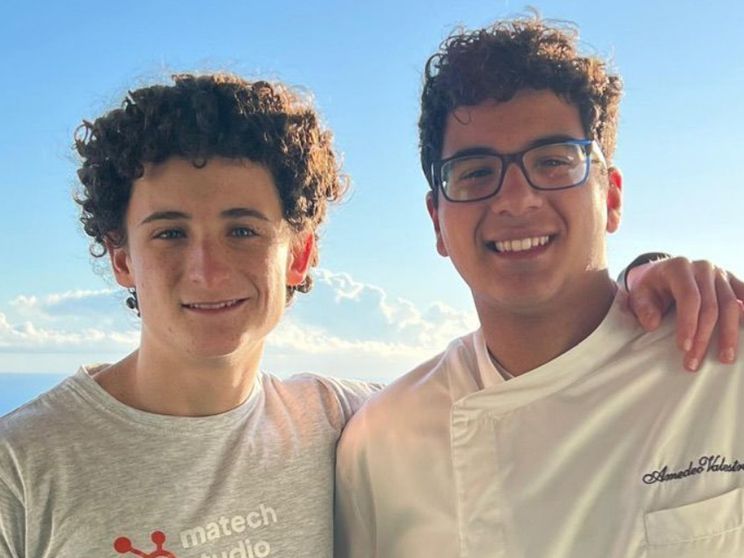 Da sinistra Matteo Morvillo e Andrea Valestra