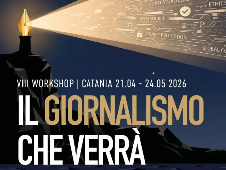 Al via a Catania il workshop “Il giornalismo che verrà”: gli ospiti e il programma