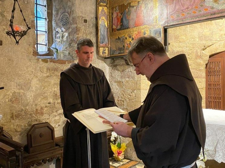 Frati minori: Marco Vianelli è il nuovo ministro provinciale di Umbria e Sardegna