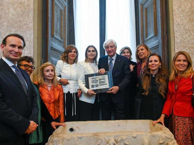 Zampetti, segretario generale del Quirinale, insignito del premio Spes