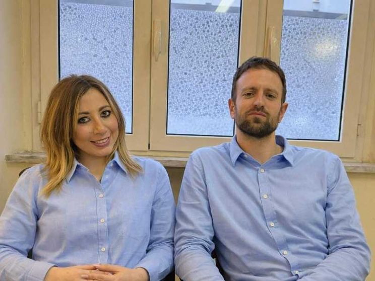 I due terapeuti Giulia Gregorini e Francesco Giuseppe Capuozzo