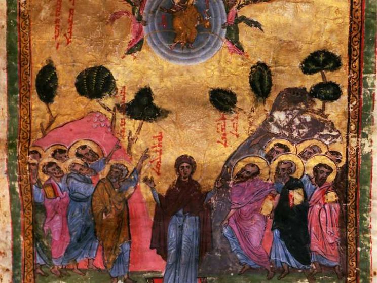 Cristo cerca Adamo e lo porta nella gloria. Ascensione, compimento della redenzione