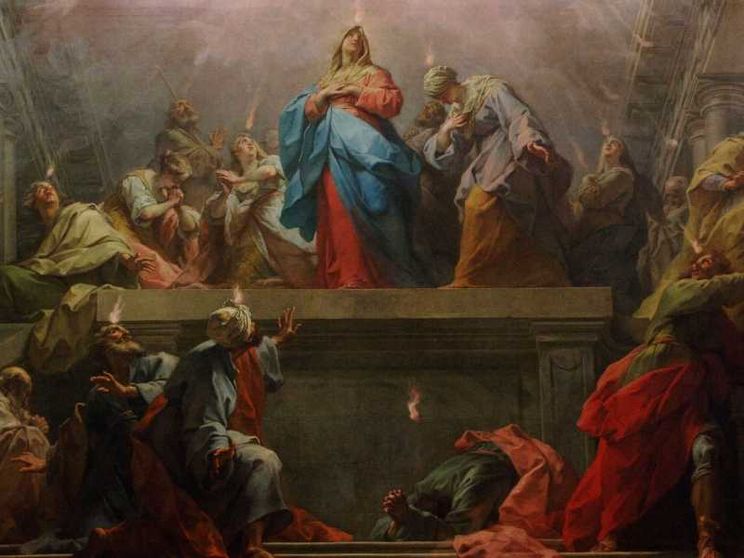 Jean Restout (1692-1768), Pentecoste, 1732. Museo del Louvre, Parigi / ALAMY