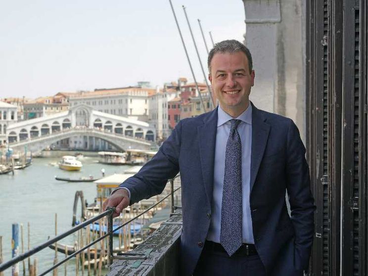 Il neo-eletto sindaco di Venezia Simone Venturini, sostenuto dal centrodestra / Ansa