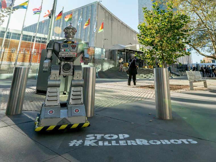 La Campagna internazionale contro i robot killer al Palazzo di Vetro di New York