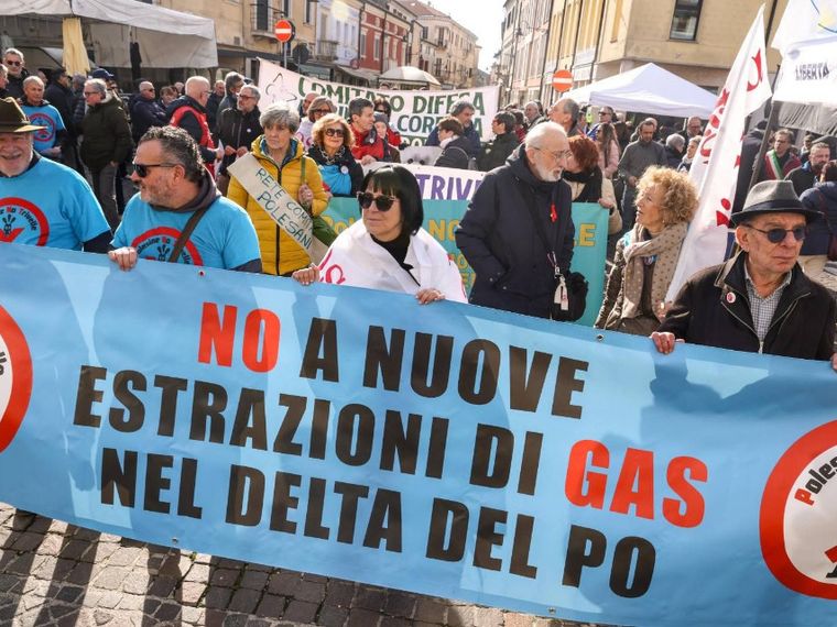 La gente del Delta del Po non vuole nuove trivelle